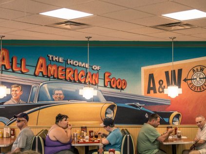 American fast (and fat) food